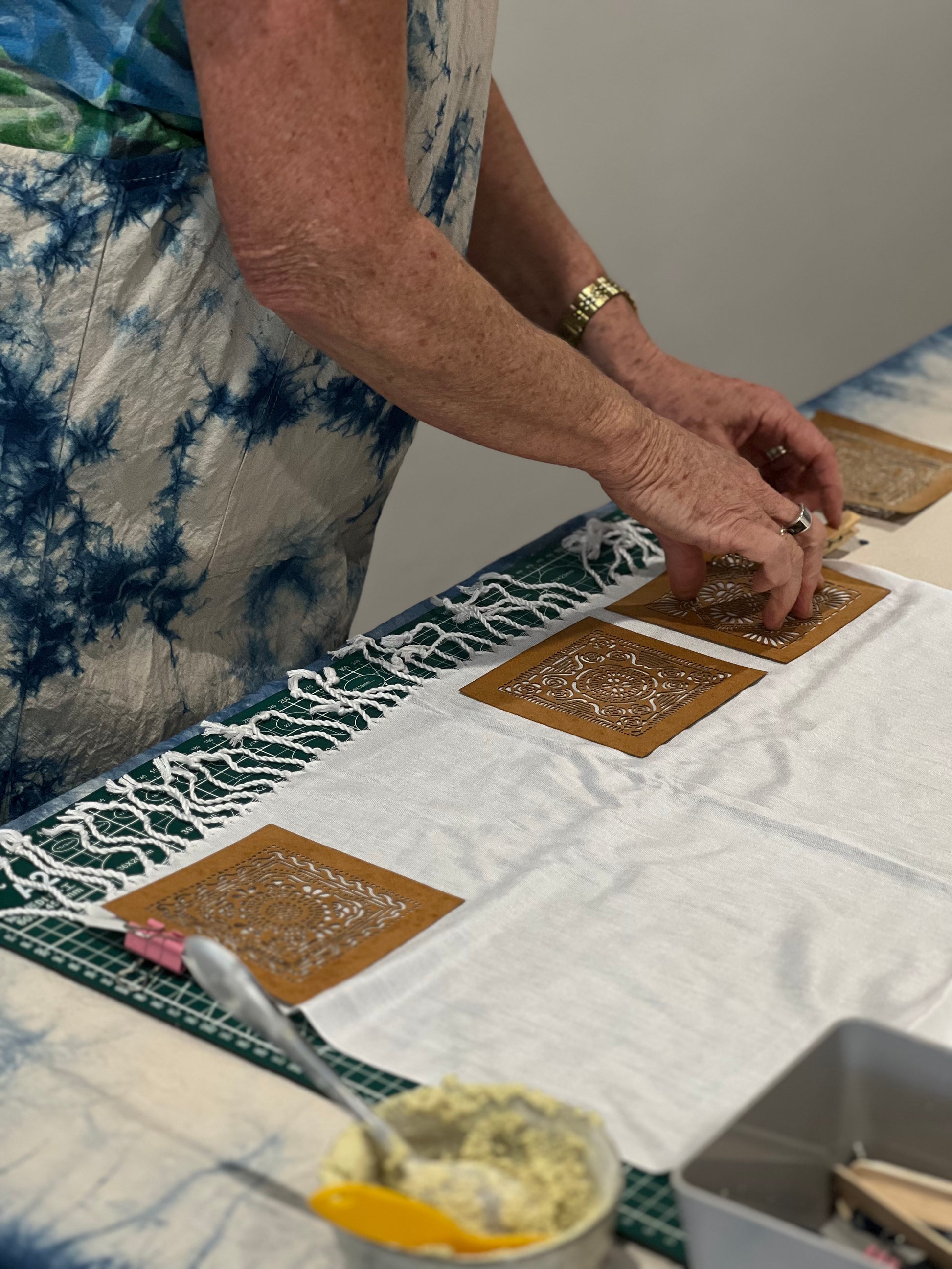 Soy Paste-Resist Dyeing Workshop